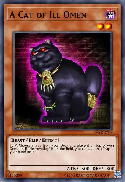 Edison Rulings for A Cat of Ill Omen